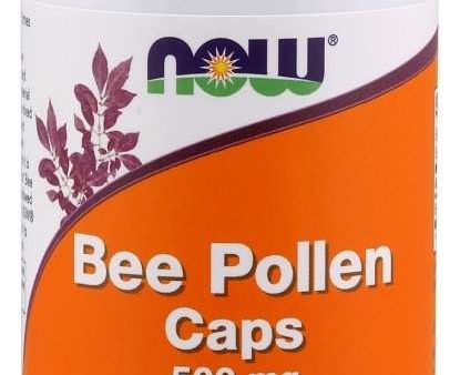 NOW Foods Bee Pollen, 500mg - 100 caps Online