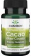 Swanson Full Spectrum Cacao (Raw Cocoa), 400mg - 60 caps For Cheap