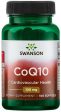 Swanson CoQ10, 100mg - 100 softgels Online Hot Sale