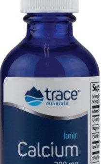 Trace Minerals Ionic Calcium, 200mg - 59 ml Online