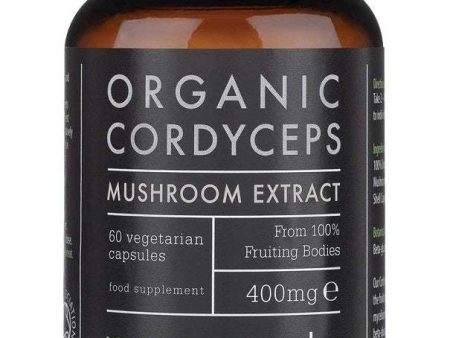 KIKI Health Cordyceps Extract Organic, 400mg - 60 vcaps For Cheap