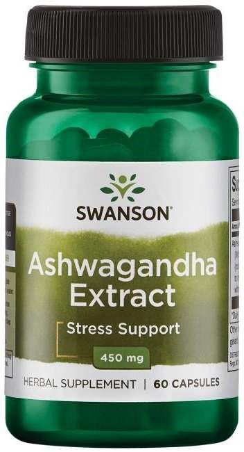 Swanson Ashwagandha Extract, 450mg - 60 caps Fashion