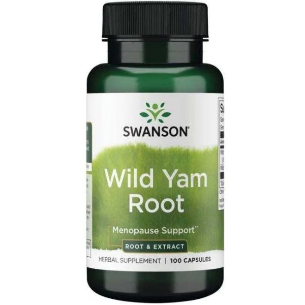 Swanson Wild Yam Root - 100 caps Discount