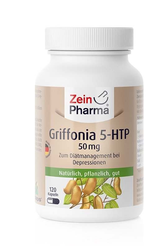 Zein Pharma 5-HTP, 50mg - 120 caps on Sale