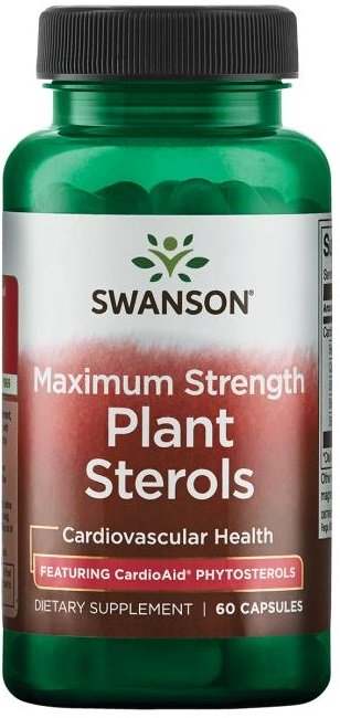 Swanson Maximum Strength Plant Sterols CardioAid - 60 caps Sale