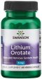 Swanson Lithium Orotate, 5mg - 60 vcaps Supply