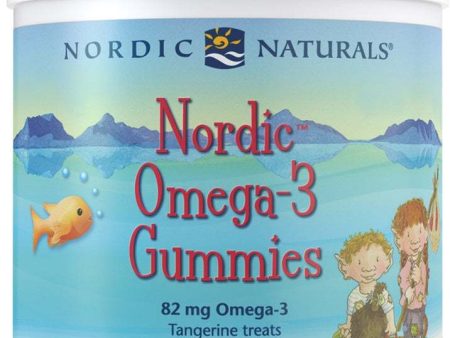 Nordic Naturals Nordic Omega-3 Gummies, 82mg Tangerine Treats - 120 gummies Sale