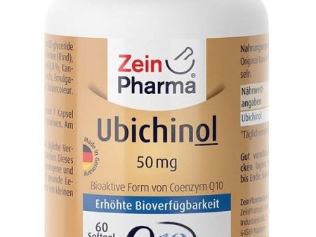 Zein Pharma Ubiquinol, 50mg - 60 caps on Sale