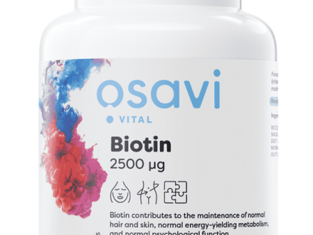 Osavi Biotin, 2500mcg - 60 vegan caps Discount