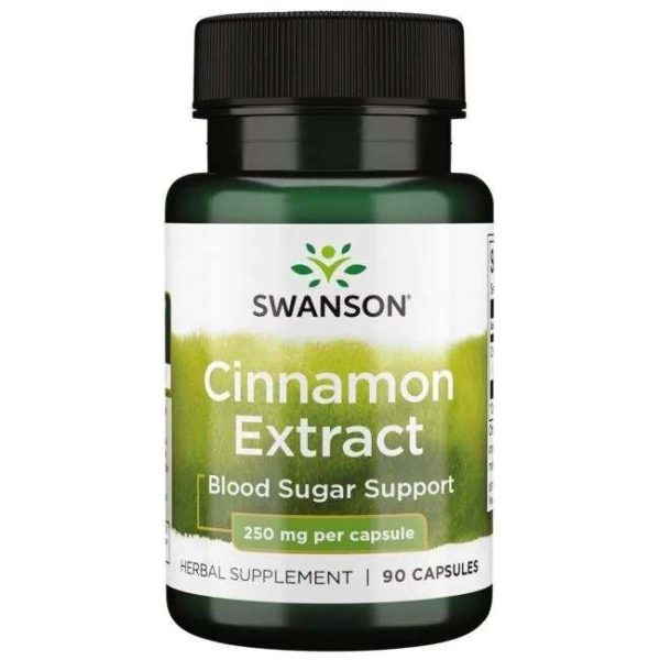 Swanson Cinnamon Extract, 250mg - 90 caps Fashion