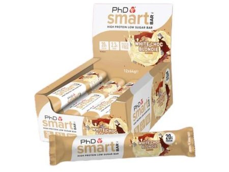 PhD Smart Bar, White Choc Blondie - 12 x 64g Online