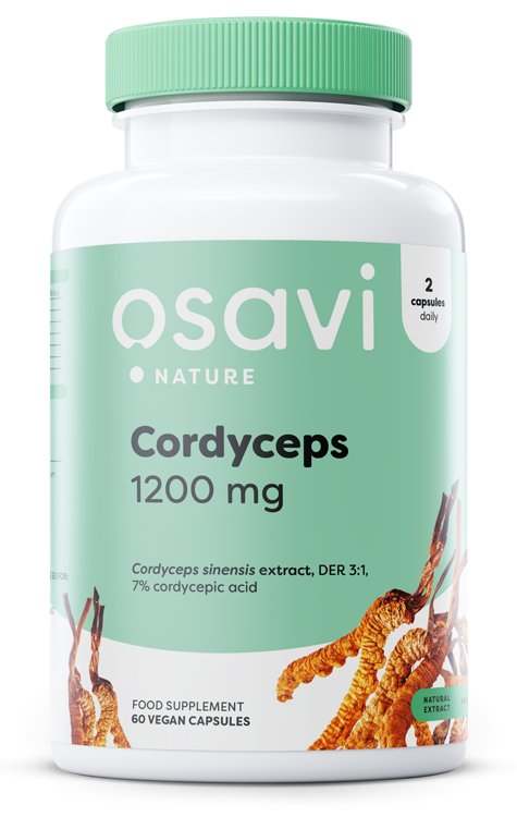 Osavi Cordyceps, 1200mg - 60 vegan caps Hot on Sale