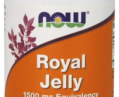 NOW Foods Royal Jelly, 1500mg Equivalency - 60 vcaps For Sale