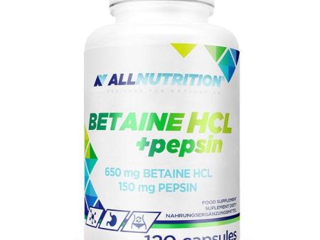 Allnutrition Betaine HCl + Pepsin - 120 caps Cheap