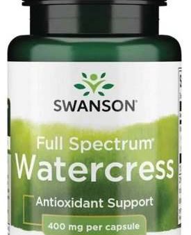 Swanson Full Spectrum Watercress, 400mg - 60 caps Sale