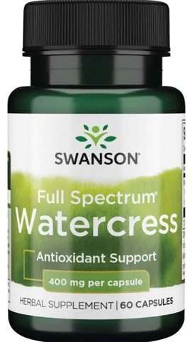 Swanson Full Spectrum Watercress, 400mg - 60 caps Sale