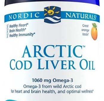 Nordic Naturals Arctic Cod Liver Oil, 1060mg Orange - 473 ml Hot on Sale