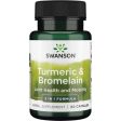 Swanson Turmeric & Bromelain - 60 caps on Sale