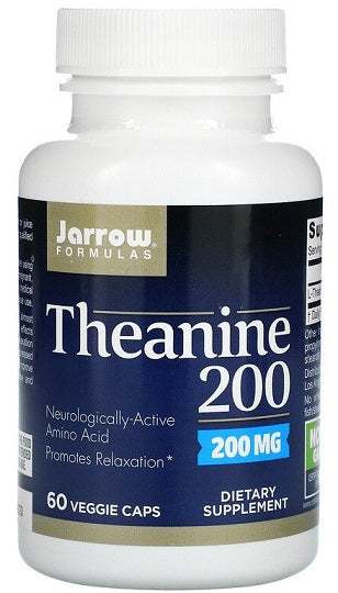 Jarrow Formulas Theanine, 200mg - 60 vcaps Sale