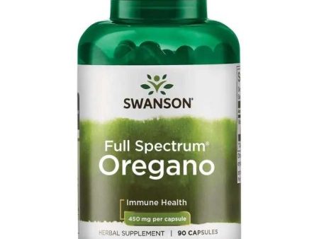 Swanson Full Spectrum Oregano, 450mg - 90 caps For Sale