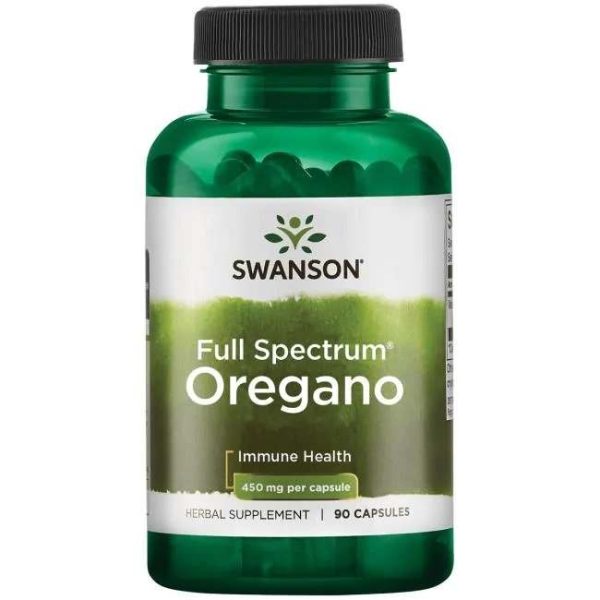 Swanson Full Spectrum Oregano, 450mg - 90 caps For Sale