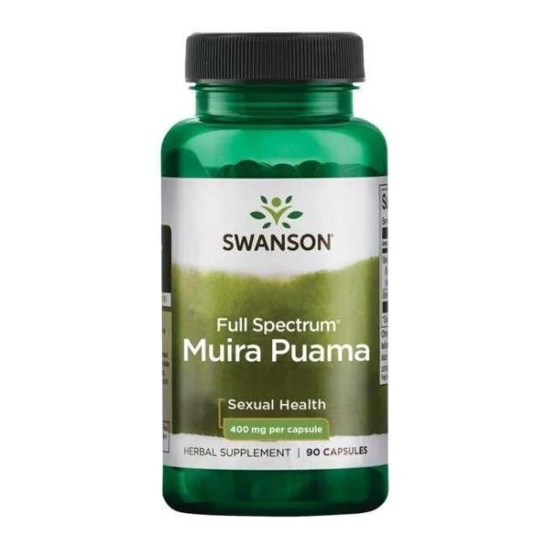 Swanson Full Spectrum Muira Puama, 400mg - 90 caps Online Hot Sale