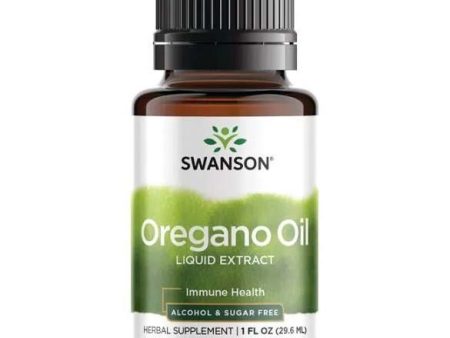 Swanson Oregano Oil Liquid Extract - 29 ml For Discount