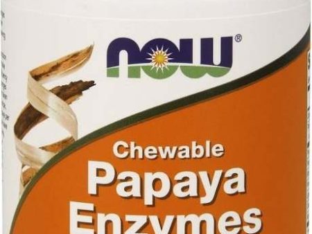 NOW Foods Papaya Enzyme, Chewable - 180 lozenges Sale