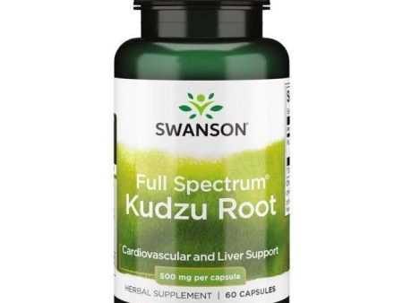 Swanson Full Spectrum Kudzu Root, 500mg - 60 caps Online Hot Sale