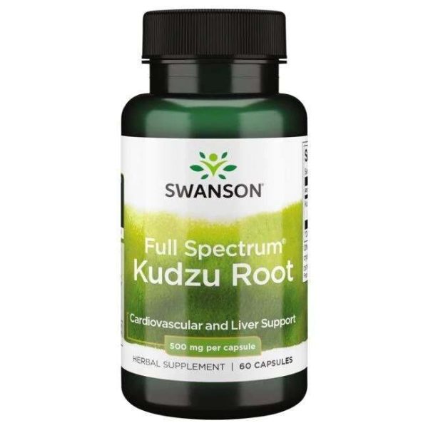 Swanson Full Spectrum Kudzu Root, 500mg - 60 caps Online Hot Sale