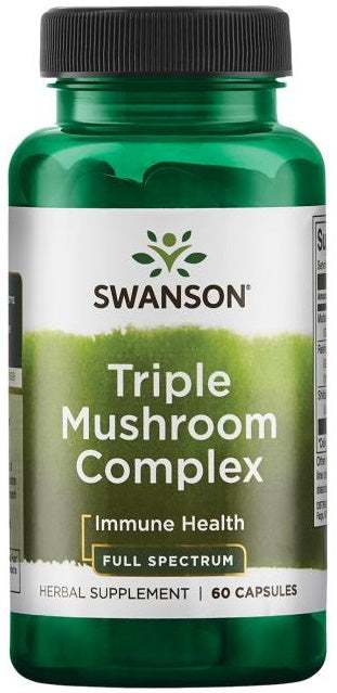 Swanson Triple Mushroom Complex - 60 caps Online now