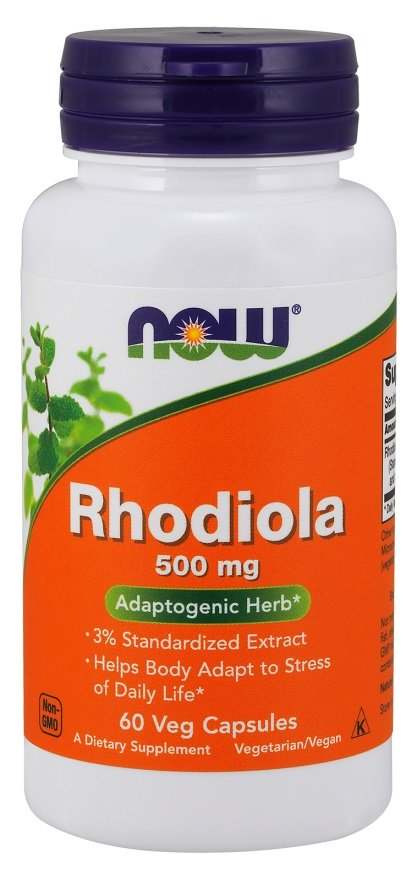 NOW Foods Rhodiola, 500mg - 60 vcaps Online Sale