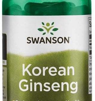 Swanson Korean Ginseng, 500mg - 100 caps Sale