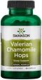 Swanson Valerian, Chamomile & Hops - 60 caps on Sale