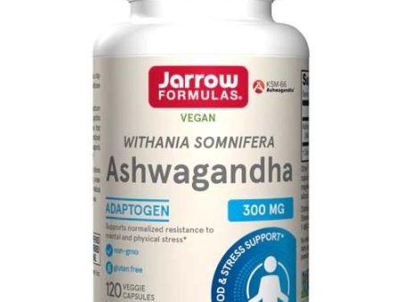 Jarrow Formulas Ashwagandha, 300mg - 120 vcaps Supply