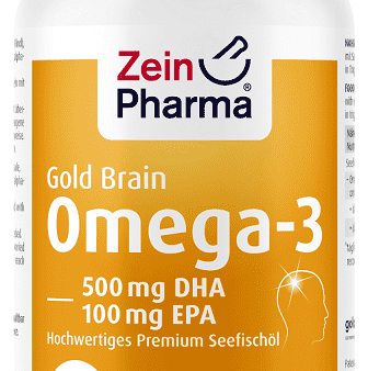 Zein Pharma Omega-3 Gold - Brain Edition - 120 softgels For Sale