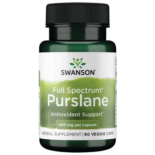 Swanson Full Spectrum Purslane, 400mg - 60 vcaps Discount