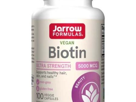 Jarrow Formulas Biotin, 5000mcg - 100 vcaps Fashion