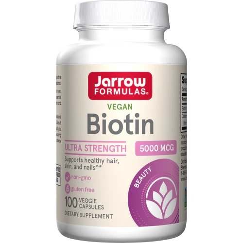 Jarrow Formulas Biotin, 5000mcg - 100 vcaps Fashion