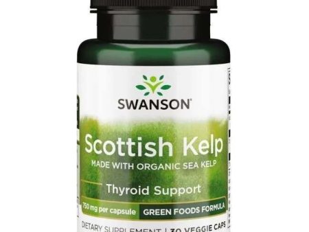 Swanson Scottish Kelp, 750mg - 30 vcaps For Cheap