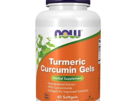 NOW Foods Turmeric Curcumin - 60 softgels For Discount