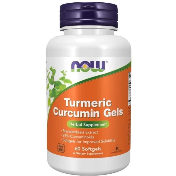 NOW Foods Turmeric Curcumin - 60 softgels For Discount