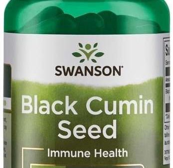 Swanson Black Cumin Seed, 400mg - 60 caps Supply