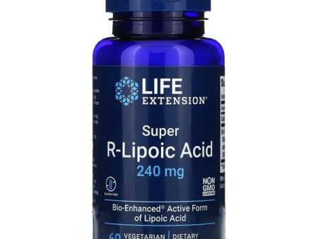 Life Extension Super R-Lipoic Acid, 240mg - 60 vcaps Online Hot Sale