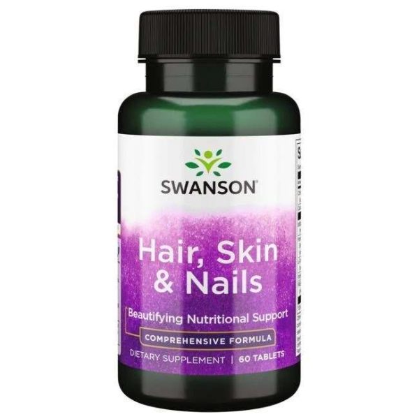 Swanson Hair, Skin & Nails - 60 tablets Fashion