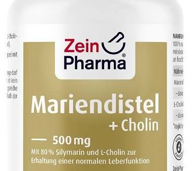 Zein Pharma Milk Thistle + Choline, Liver Complex - 100 caps Hot on Sale