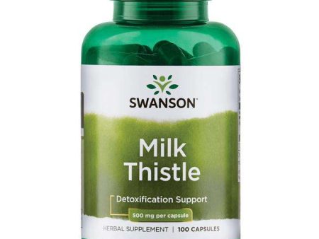 Swanson Milk Thistle, 500mg - 100 caps For Discount