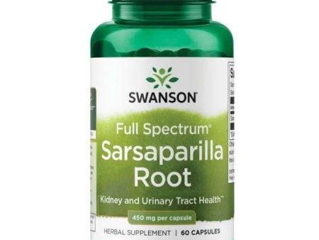 Swanson Full Spectrum Sarsaparilla Root, 450mg - 60 caps Online Sale