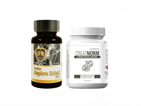 Uveda Naturals Codiya Nephroshield Mac & Creatnorm Capsules Combo Discount