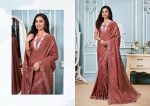 Aastha Fashion Dusty Rose Vichitra Silk Embroidery Threads Work Saree Saree Supply